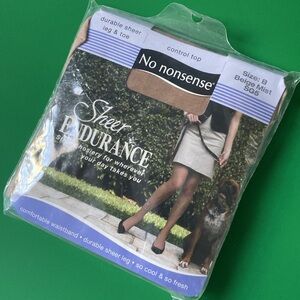 Sheer endurance hosiery - beige mist pantyhose